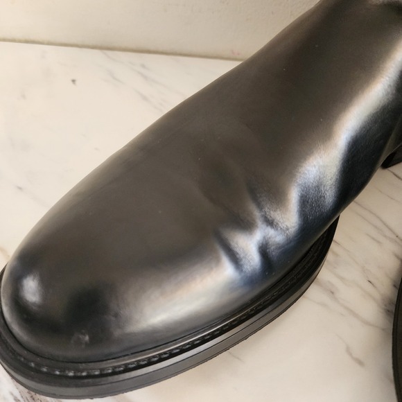 To Boot New York Adam Charleston S1 Black Leather Chelsea Boots Size 13 main image 7